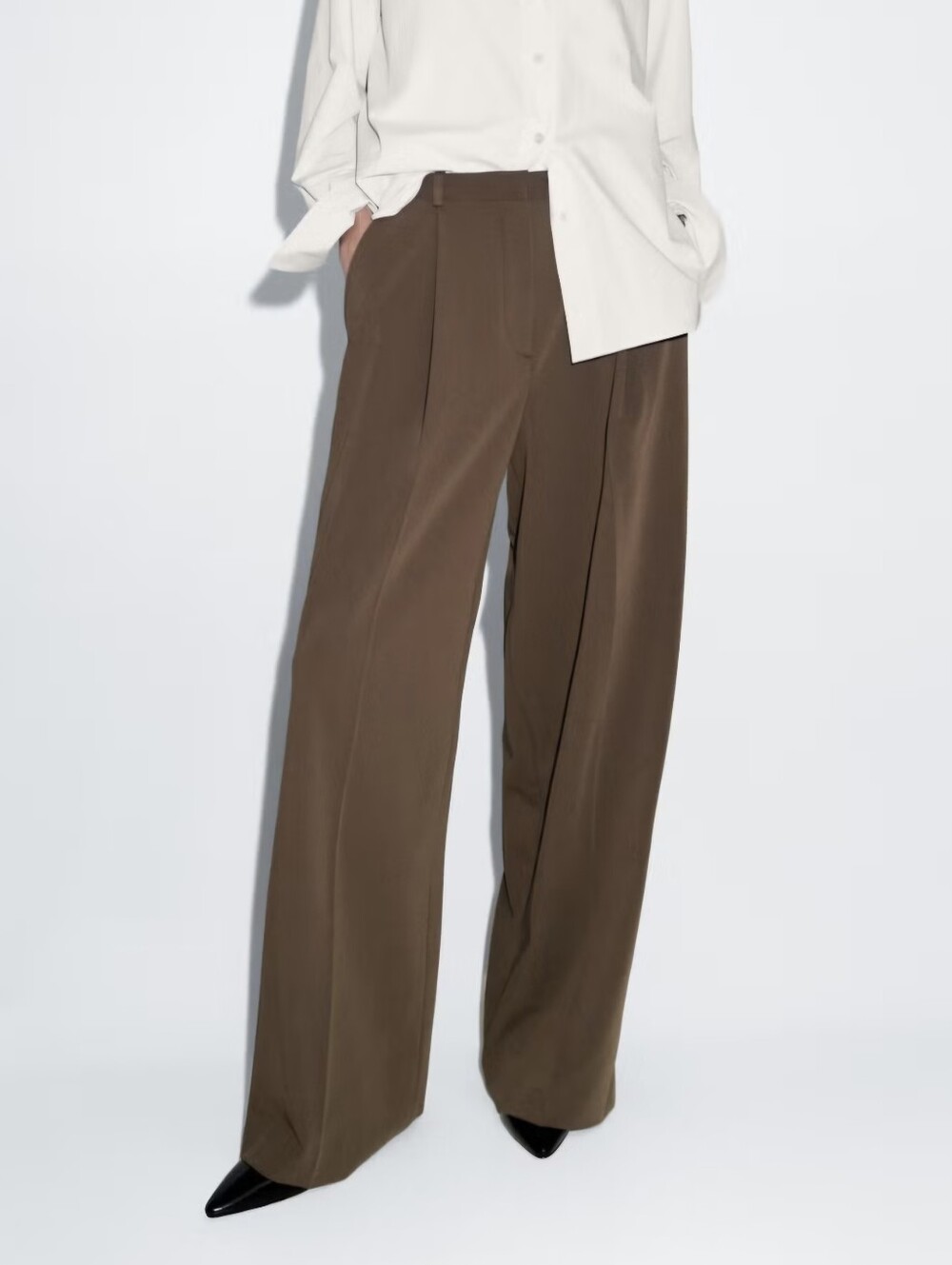 Massimo Dutti Pleated Trouser